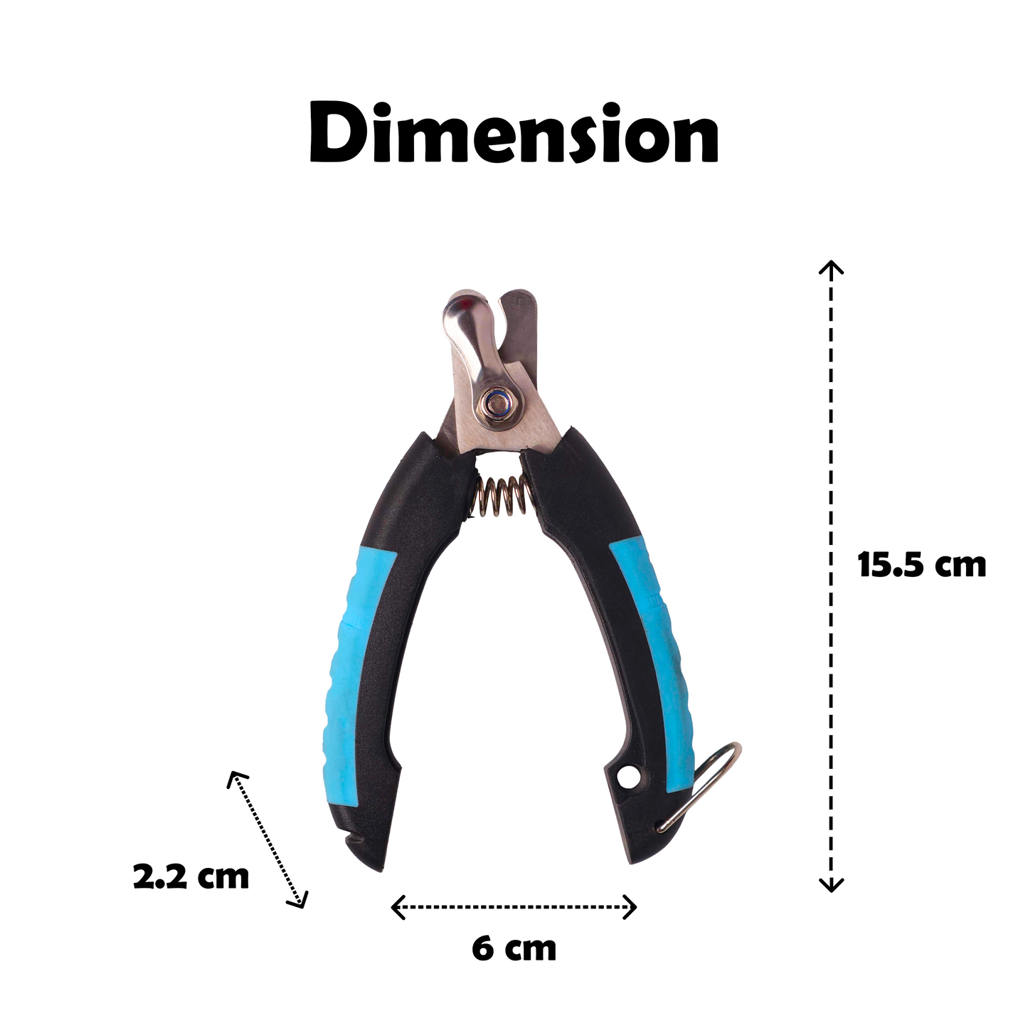 Premium Nail Cutter | Safe Guard, Sharp Blades & Anti-Slip Grip