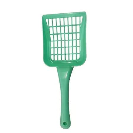 Durable Cat Litter Scooper | High-Grade Plastic, Easy-Clean Scoop for Cat Litter Boxes | 1 Piece (Color May Vary)