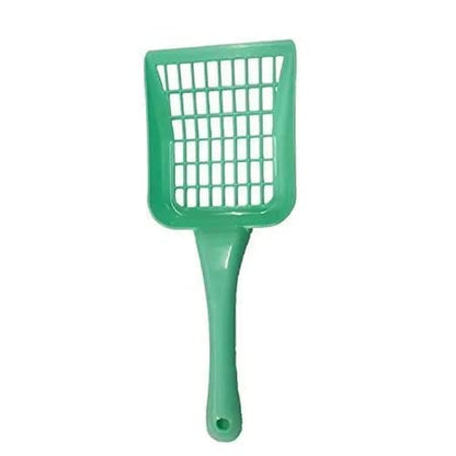 Durable Cat Litter Scooper | High-Grade Plastic, Easy-Clean Scoop for Cat Litter Boxes | 1 Piece (Color May Vary)