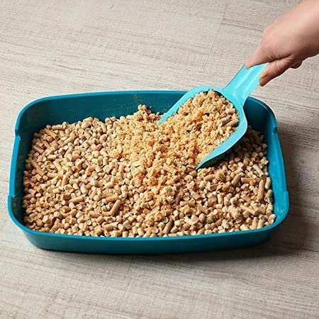 Durable Cat Litter Scooper | High-Grade Plastic, Easy-Clean Scoop for Cat Litter Boxes | 1 Piece (Color May Vary)