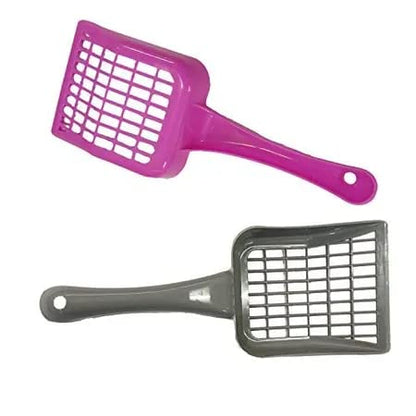 Durable Cat Litter Scooper | High-Grade Plastic, Easy-Clean Scoop for Cat Litter Boxes | 1 Piece (Color May Vary)
