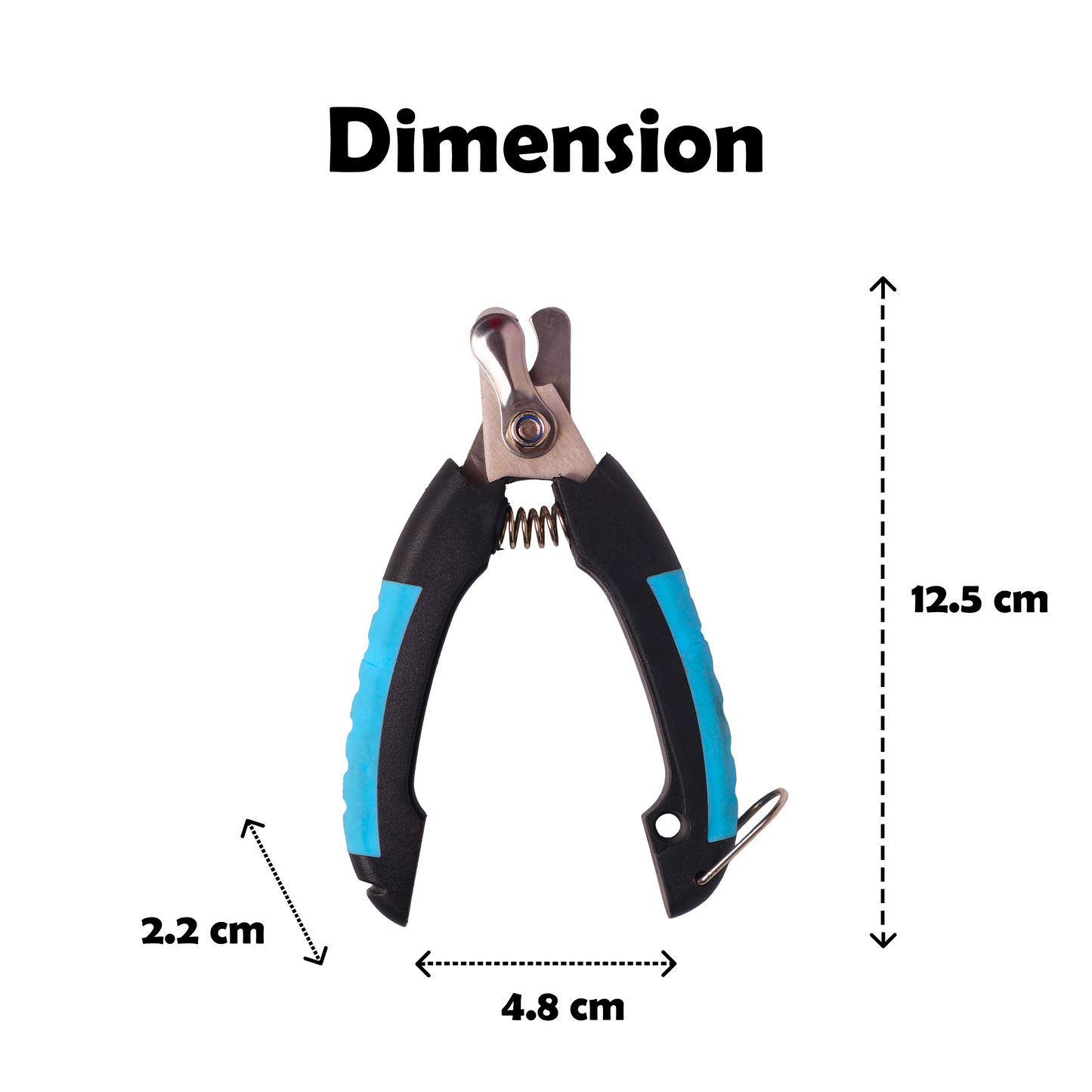 Premium Nail Cutter | Safe Guard, Sharp Blades & Anti-Slip Grip