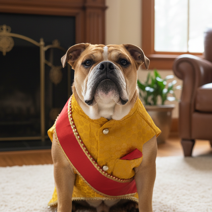 Festive for Pets – Yellow | Stylish Outfit for Weddings & Festivals