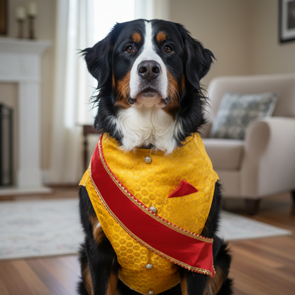 Festive for Pets – Yellow | Stylish Outfit for Weddings & Festivals