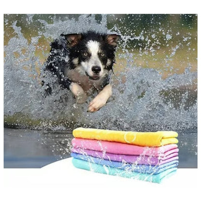 Pet Hair Absorbent Towel | Fast-Dry, Soft PVA Cleaning Towel – Antibacterial & Reusable