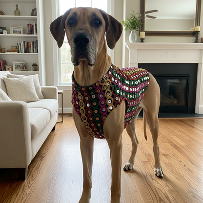 Festive for Dogs – Black | Stylish Outfit for Weddings & Festivals