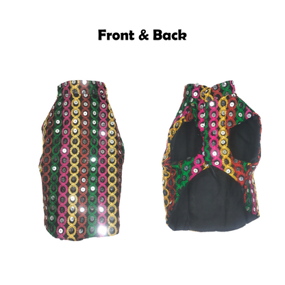 Festive for Dogs – Black | Stylish Outfit for Weddings & Festivals