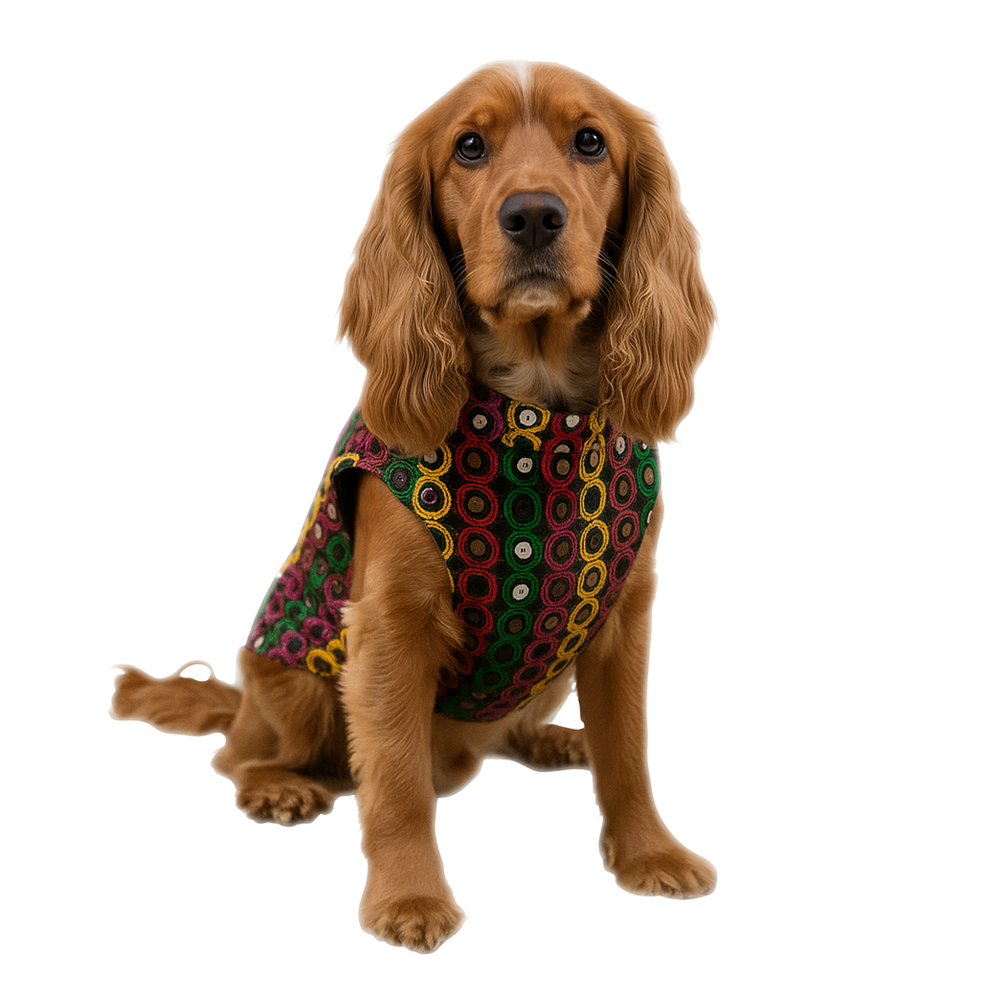 Festive for Dogs – Black | Stylish Outfit for Weddings & Festivals